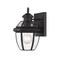 Z-Lite Westover 1 Light Outdoor Wall Sconce, Black & Clear Beveled 580XS-BK - alternate 6